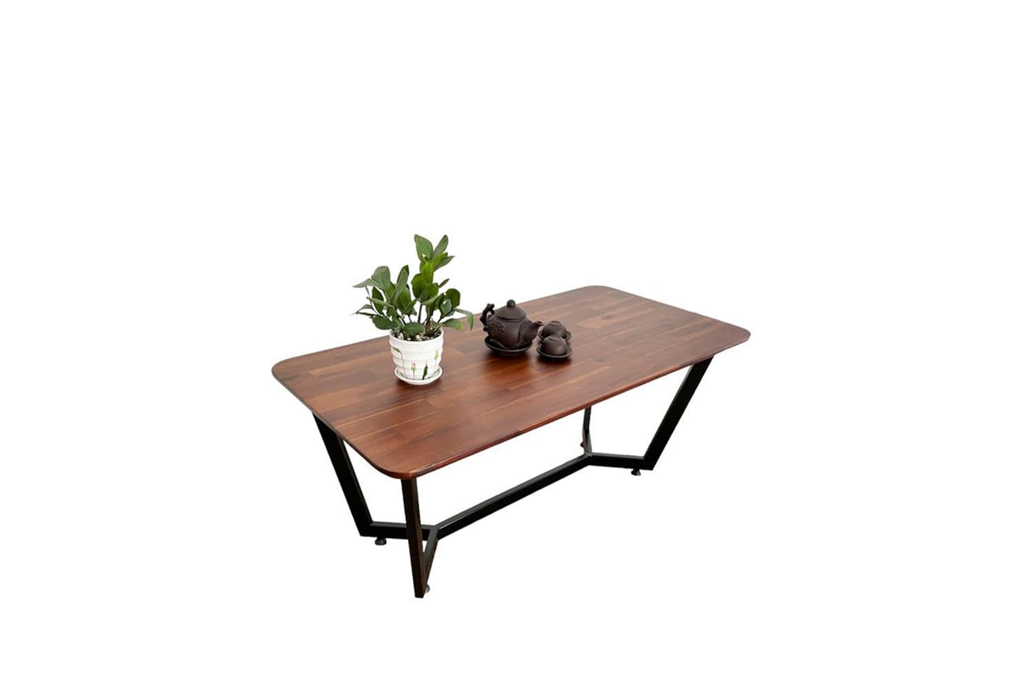 Bàn mặt gỗ tràm chân sắt image #2