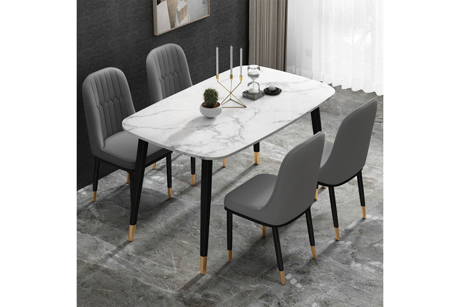 Hình ảnh sản phẩm Combo Bàn ghế ăn 01 cho thuê