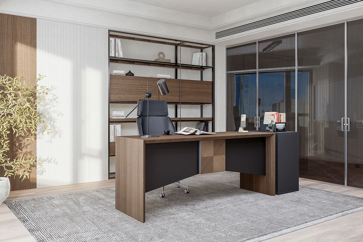 Director Desk Basic Combo image #3