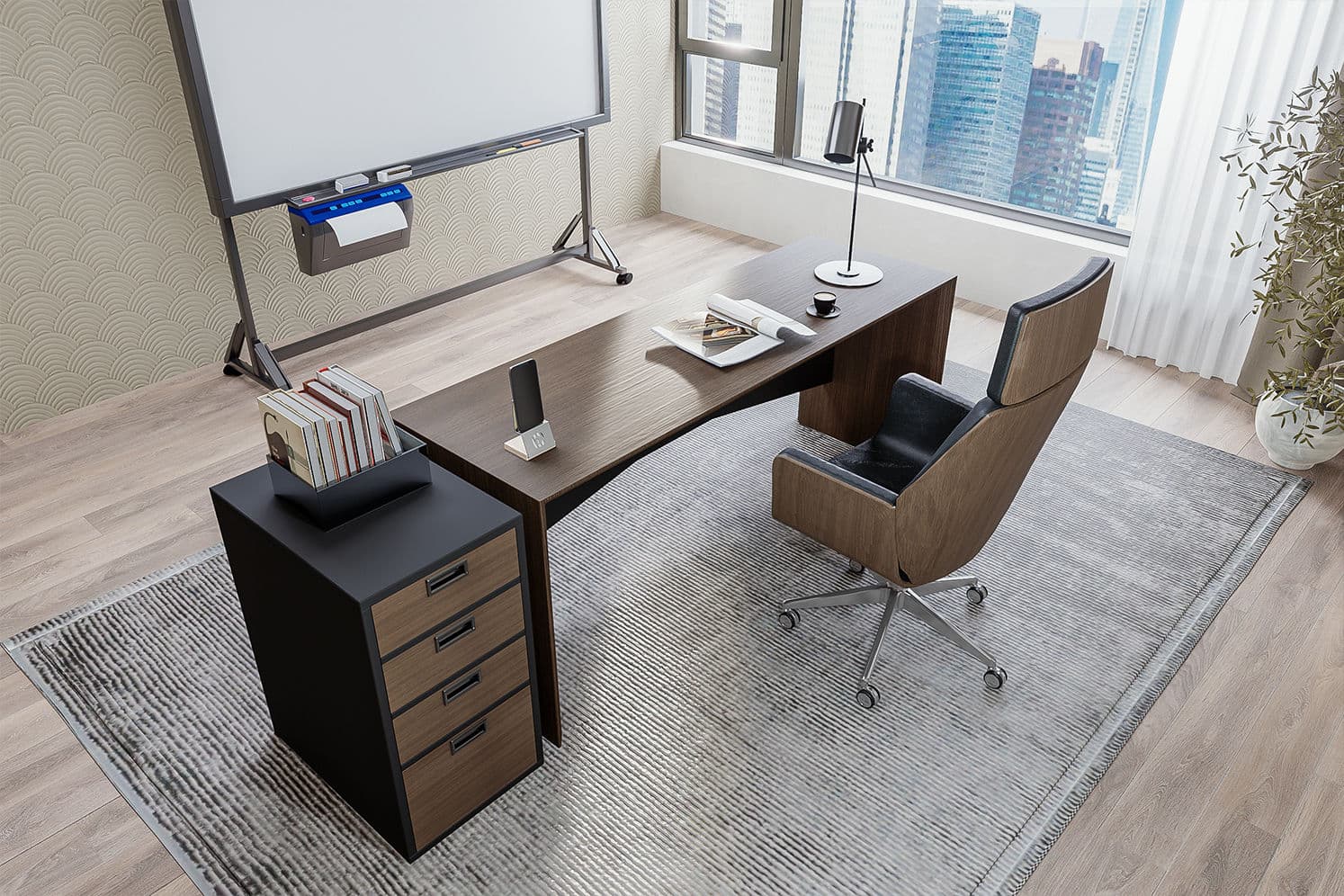 Director Desk Basic Combo image #1