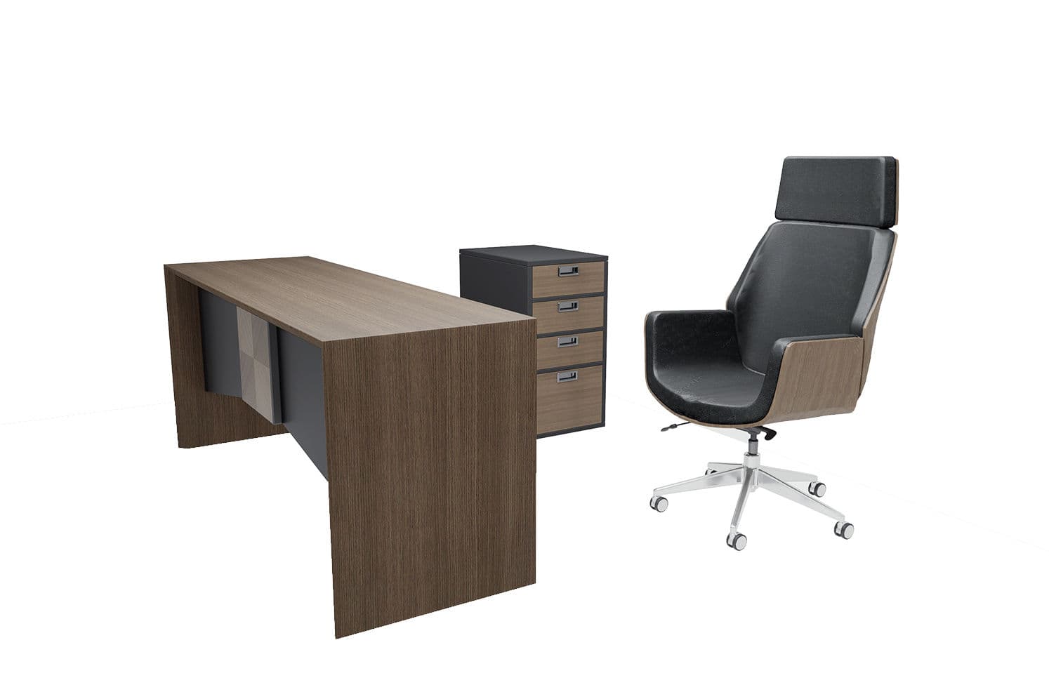 Director Desk Basic Combo image #4