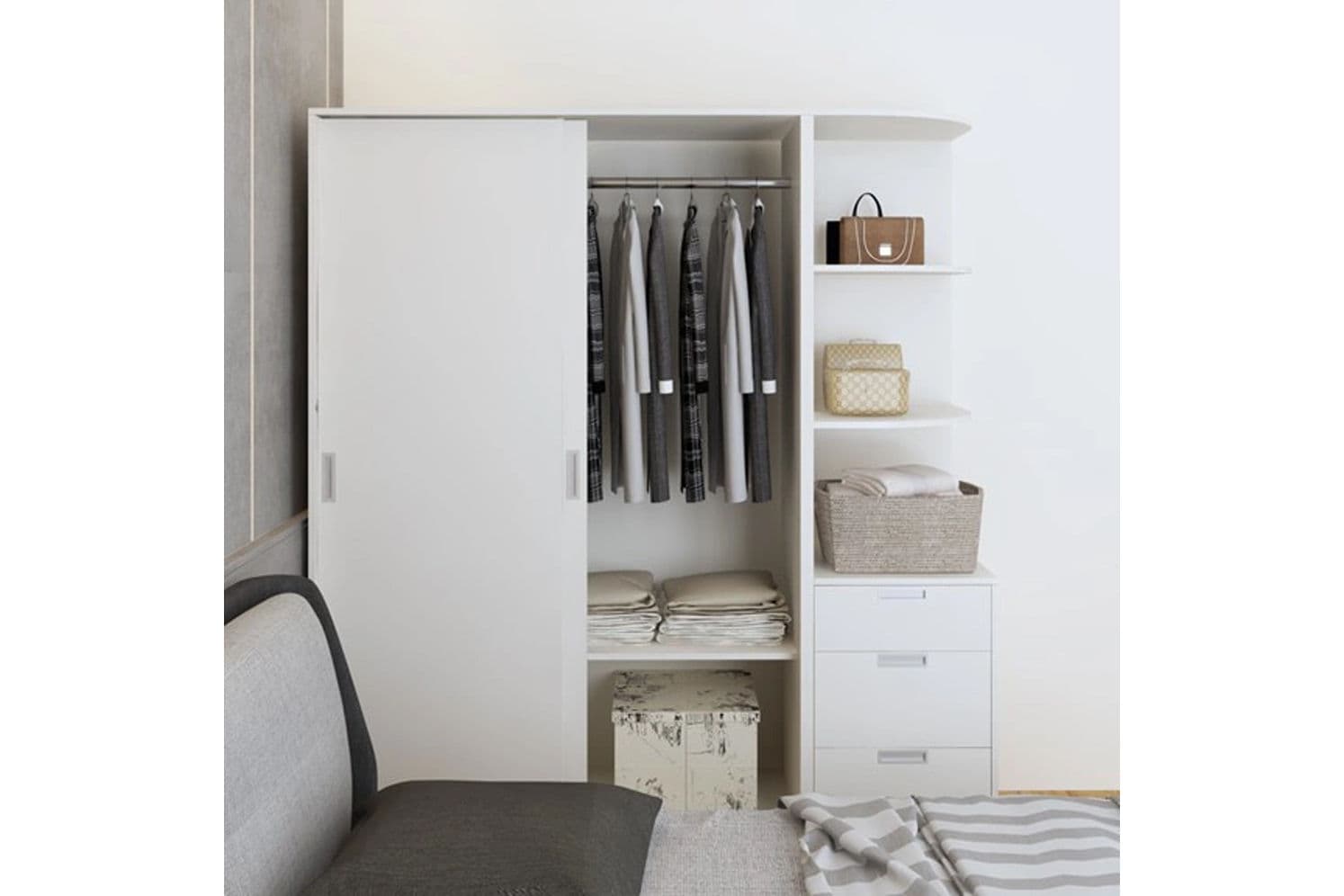 Tủ quần áo WAR 055 image #3